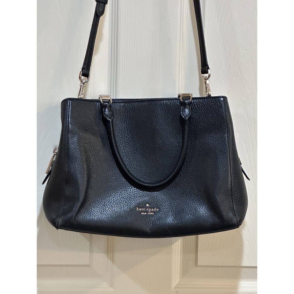 Kate Spade Black Leather Purse‎